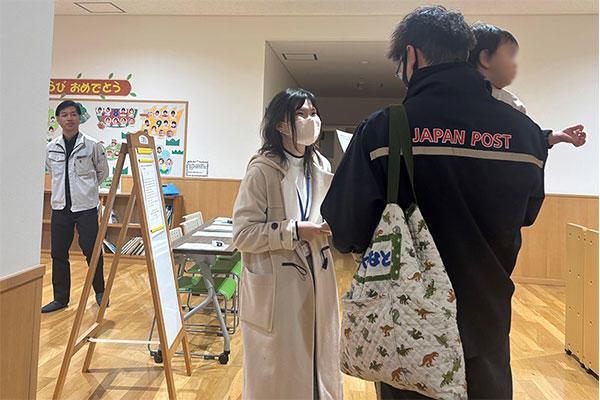 大学生による保育園保護者への調査